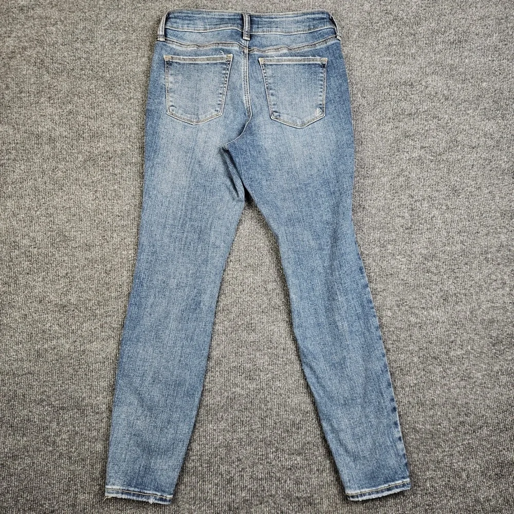 Silver Suki Skinny Jeans Women's 27 Mid Rise‎ Mid Rise Denim Stretch Casual Blue
